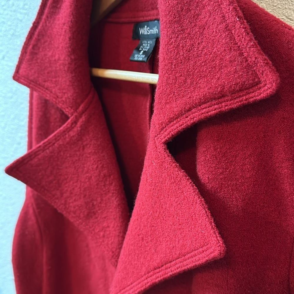 100% Wool Red Jacket - Picture 13 of 13
